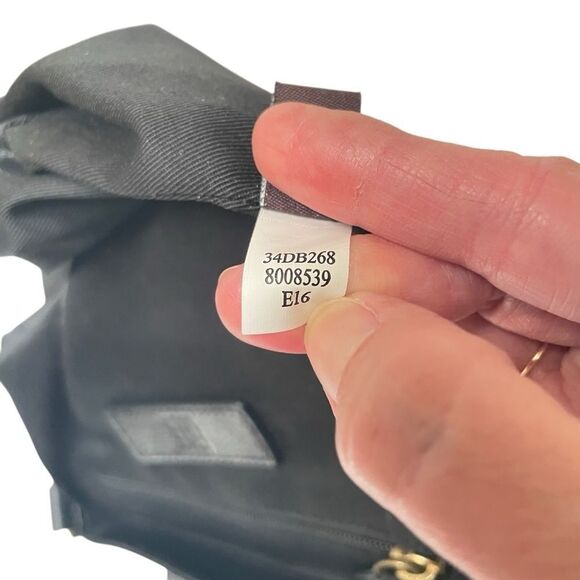 Frye Leather Crossbody Bag Claude Messenger Pebbled Black - Picture 15 of 15